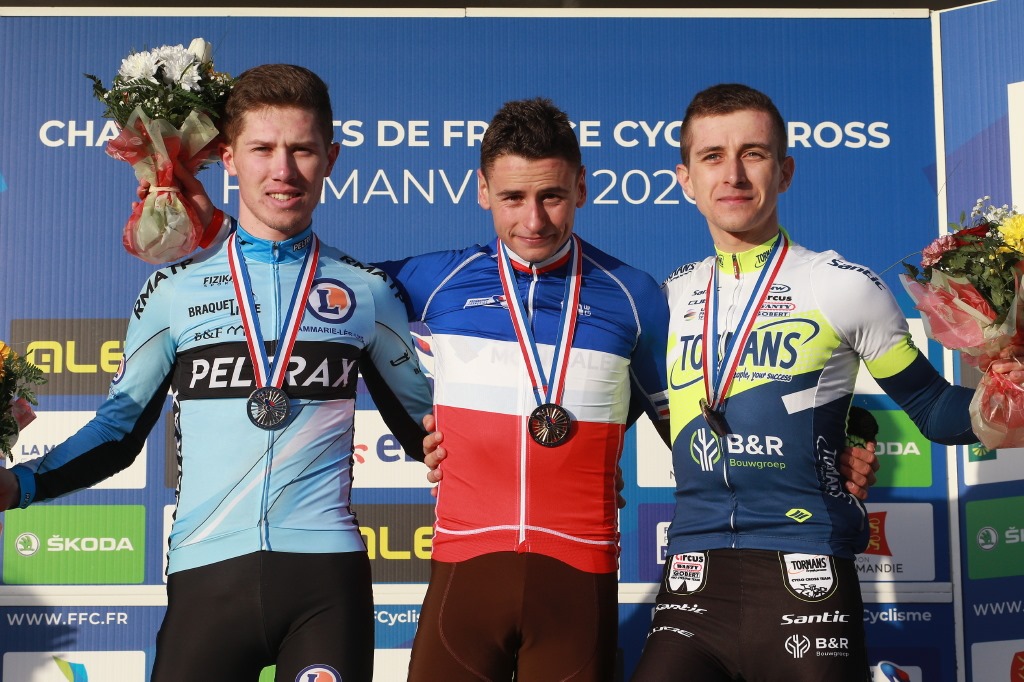 Clement Venturini championnats de france de cyclocross FFC Flamanville SKODA WE LOVE CYCLING