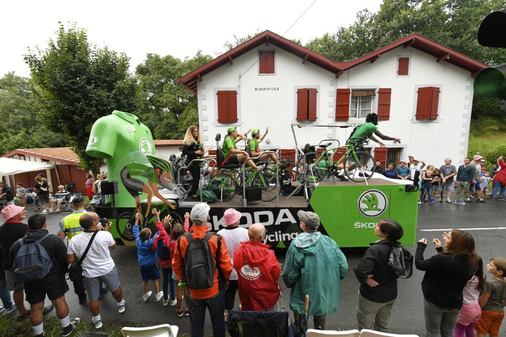 Lot De 4 Bobs Skoda - Caravane Tour De France - Cyclisme - Goodies - Neufs