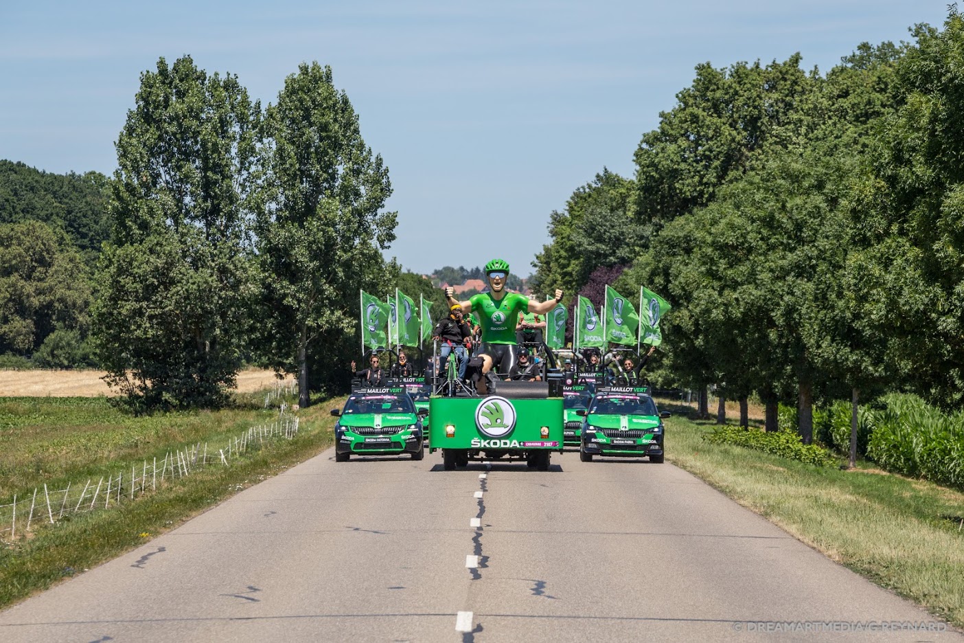 Cyclisme - Cyclisme, Tour de France, Skoda