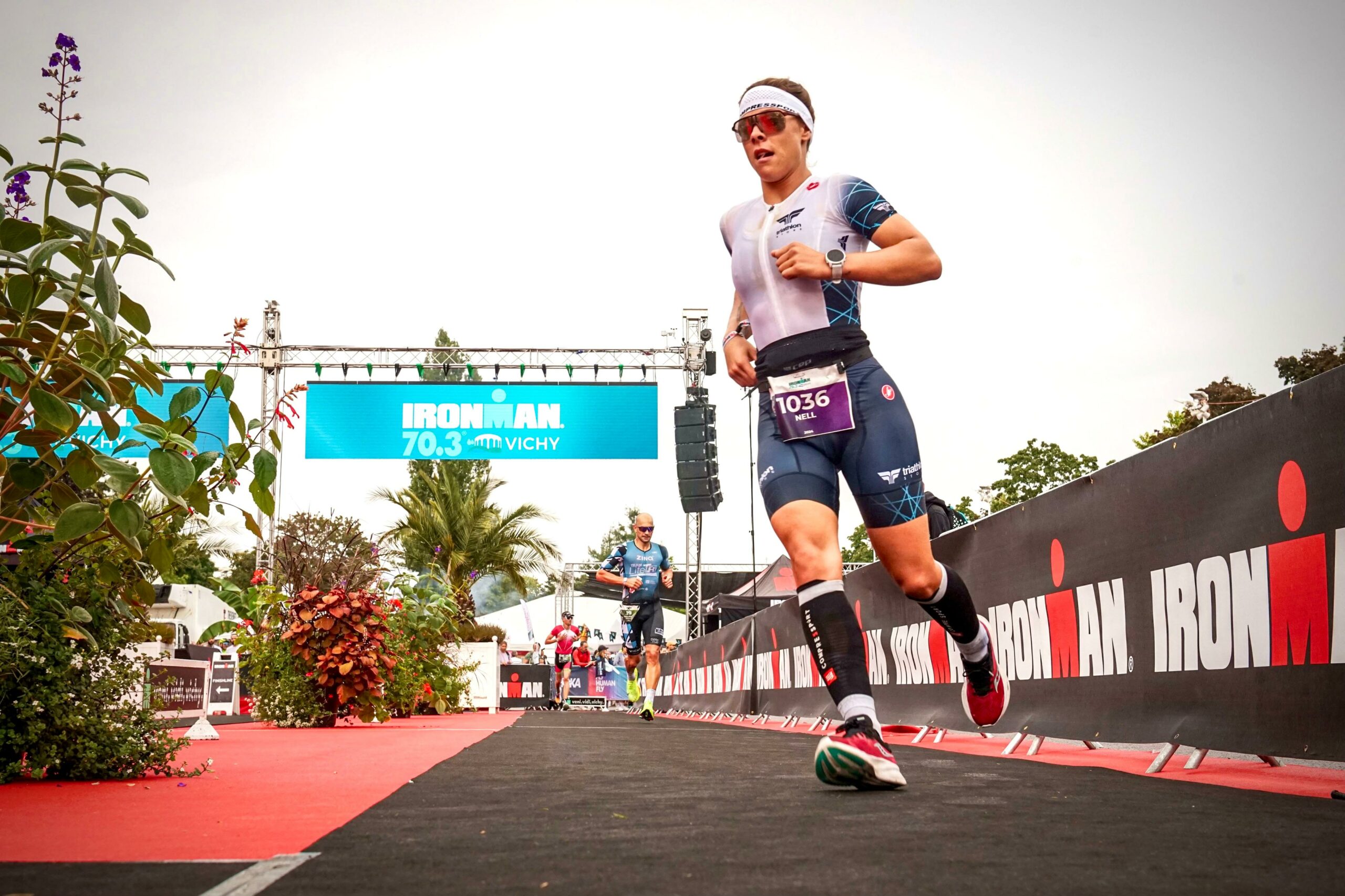 Notre triathlète Nell au triathlon de Vichy