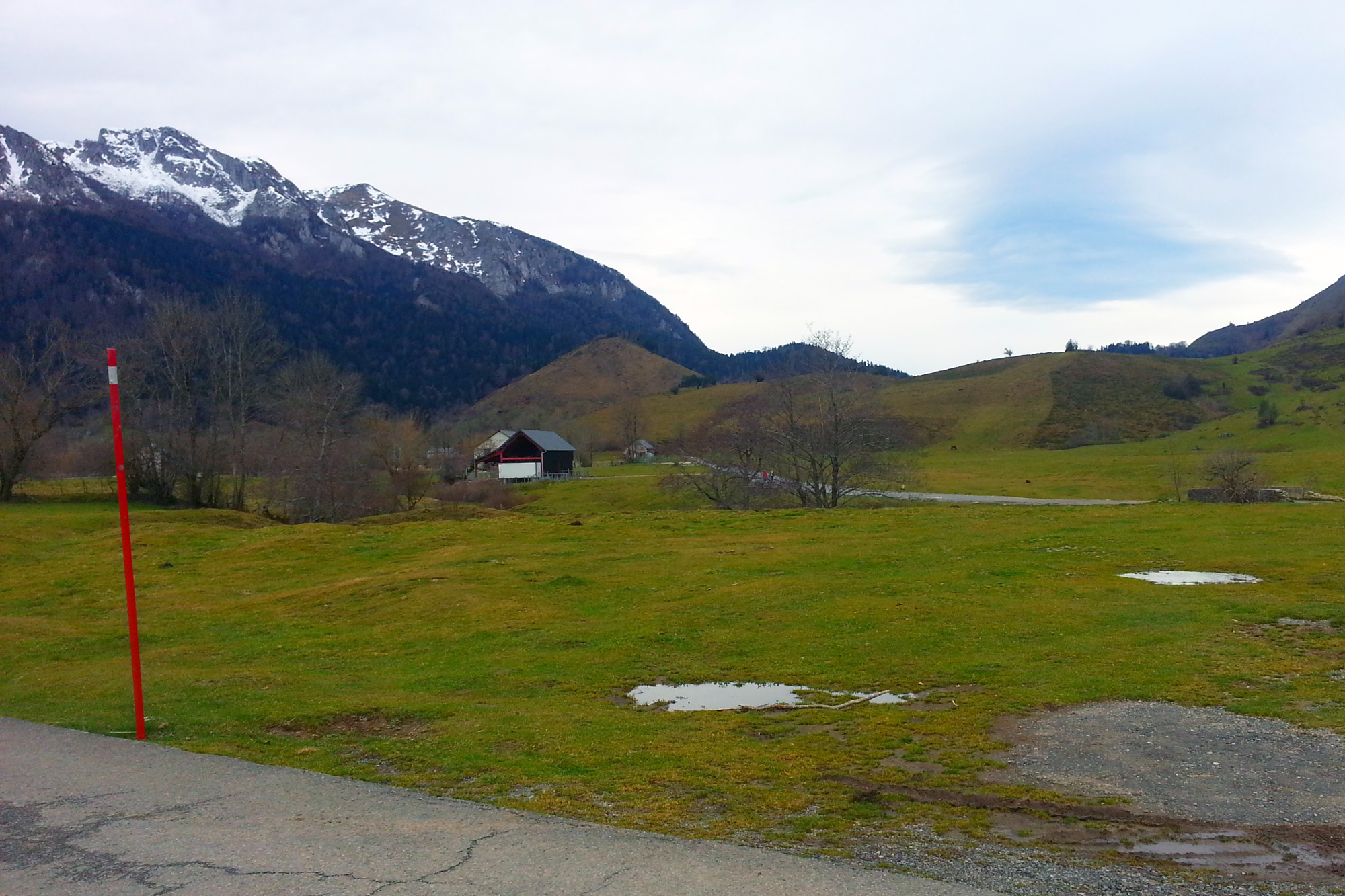 Plateau de Bénou dans les Pyrénées