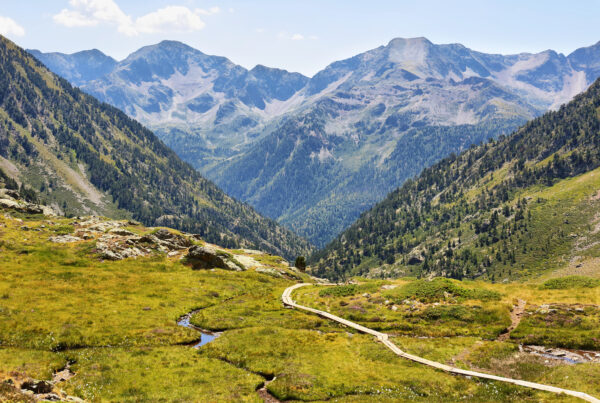 Pic d'Estats dans les Pyrénées
