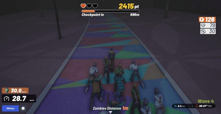 mode zombie MyWhoosh