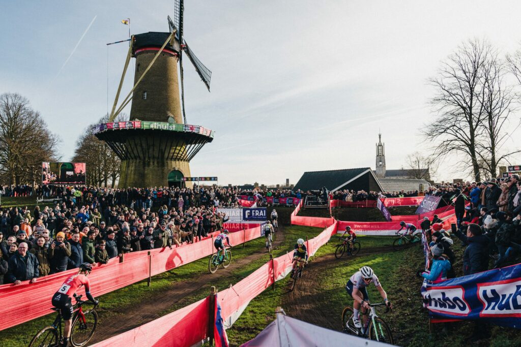 Le parcours des championnats du Monde de cyclo-cross à Hulst