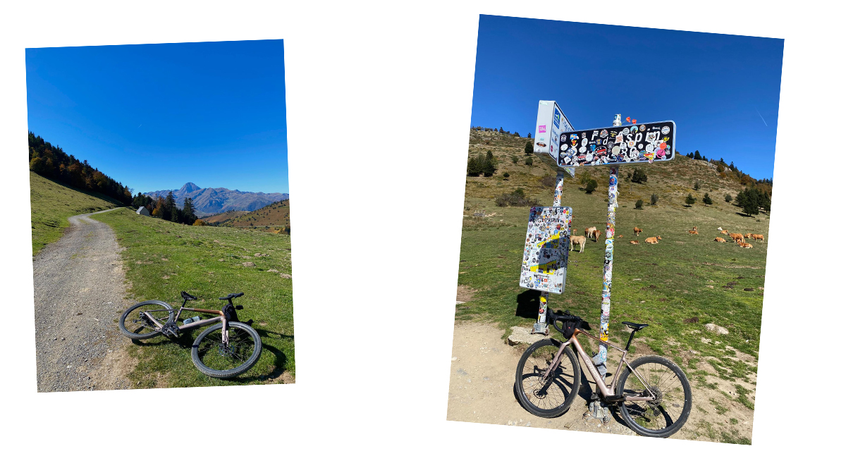 Le gravel au col d'Aspin
