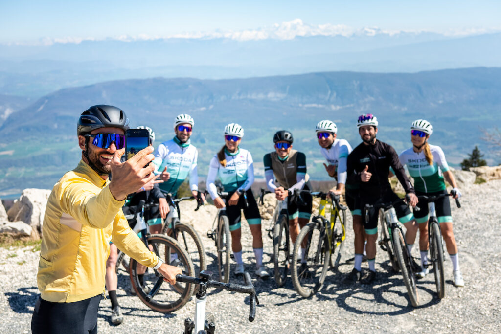 Week-end cohésion 2025 / Škoda We Love Cycling Esprit gravel et de groupe avec Kilian Bron